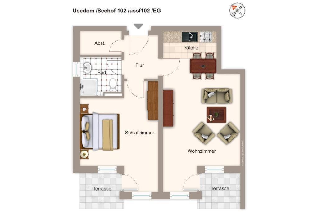 Seehof Seehof 102 Heringsdorf  Luaran gambar